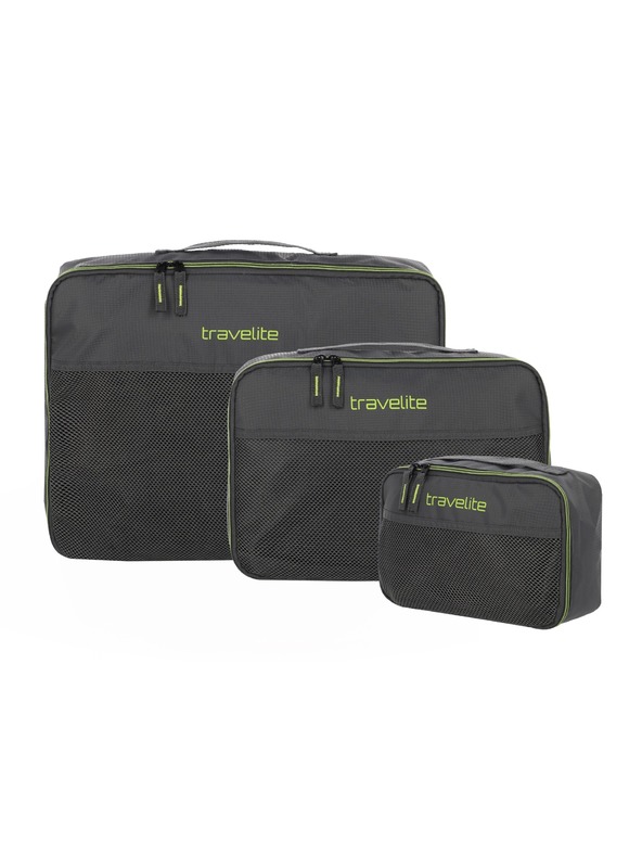 Travelite Travelite kocke za pakiranje S, M, L Antracit