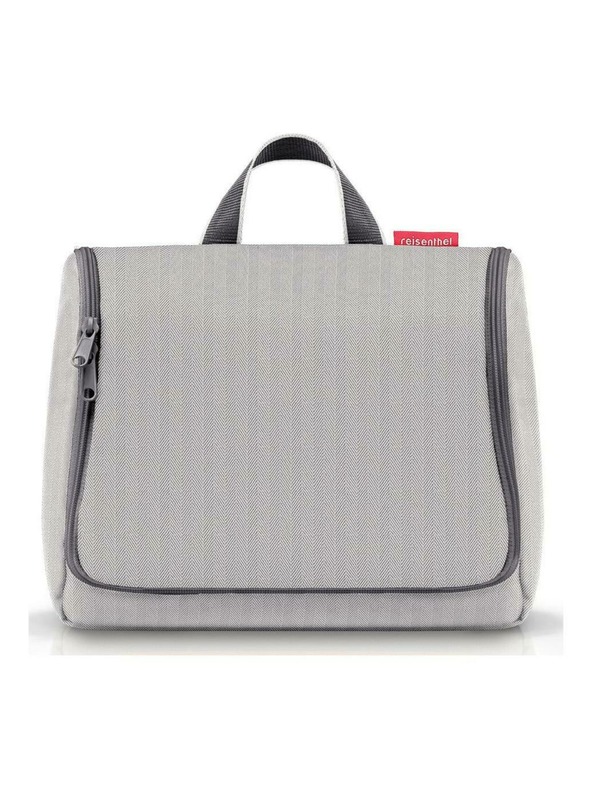 Reisenthel Kozmetička torbica Reisenthel Toiletbag XL Herringbone Grey
