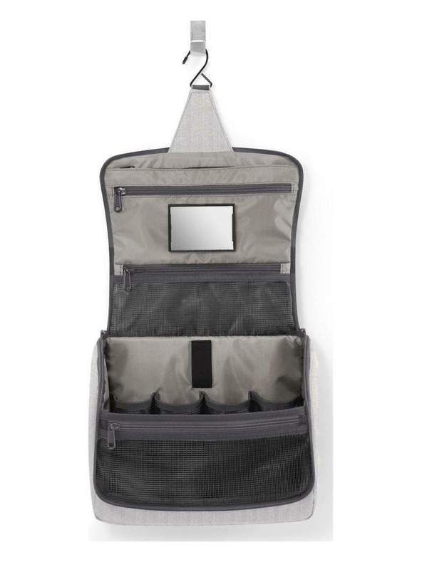 Reisenthel Kozmetička torbica Reisenthel Toiletbag XL Herringbone Grey