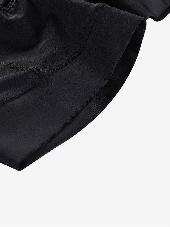 ALPINE PRO Ženske biciklističke hlače ALPINE PRO ARSA crne