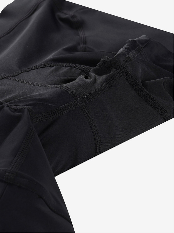 ALPINE PRO Ženske biciklističke hlače ALPINE PRO ARSA crne