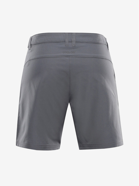 ALPINE PRO Ženske softshell kratke hlače ALPINE PRO BAKA dimljeni biser