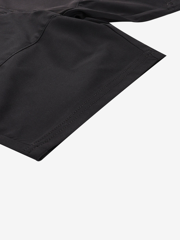 ALPINE PRO Ženske softshell kratke hlače ALPINE PRO BAKA crne