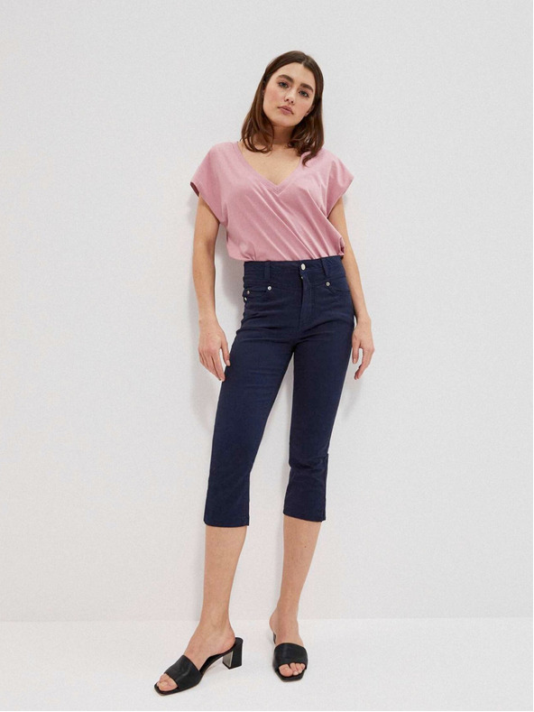 Moodo Moodo tamnoplave ženske hlače