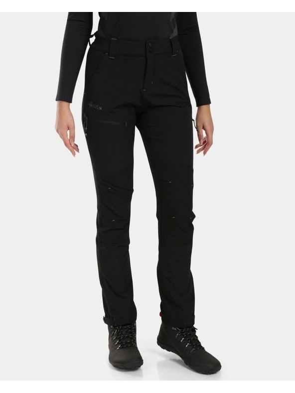 Kilpi Ženske vanjske hlače Kilpi VILLAIN-W Black