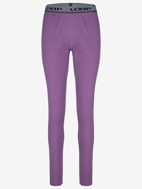 Loap Ljubičaste ženske termo hlače LOAP PETLA