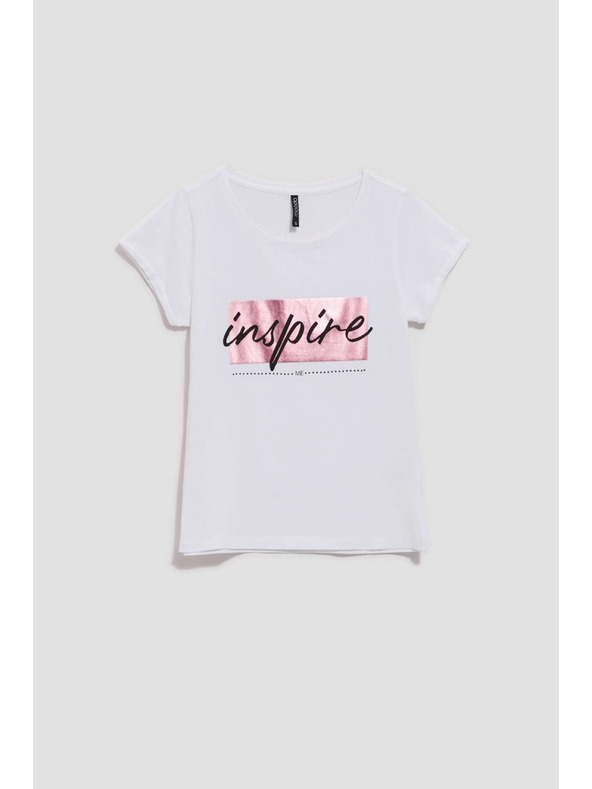 Moodo Ženska majica L-TS-4019 BIJELA Moodo