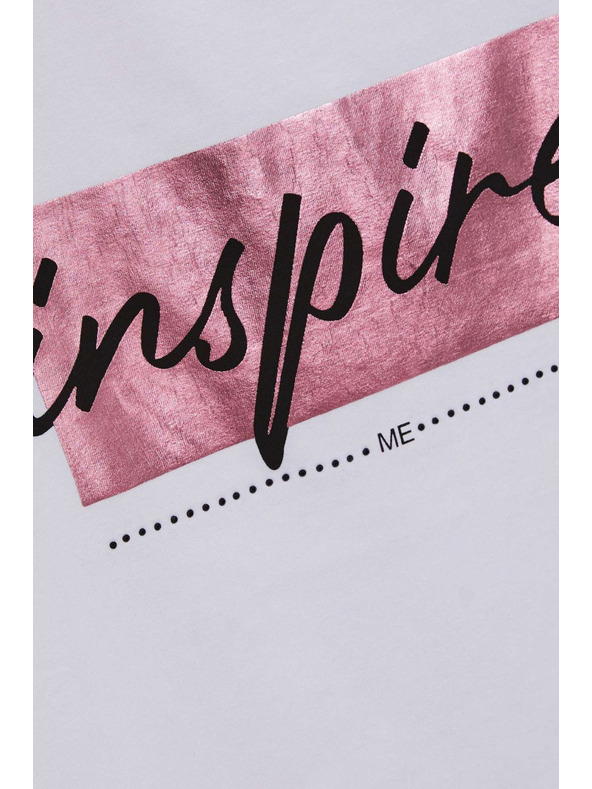 Moodo Ženska majica L-TS-4019 BIJELA Moodo