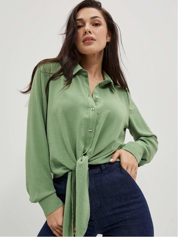 Moodo Zelena ženska košulja Moodo