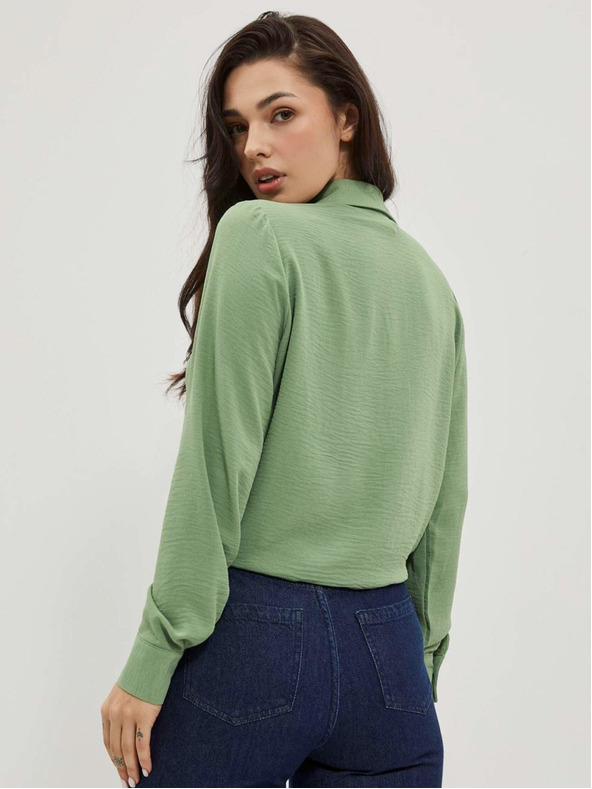 Moodo Zelena ženska košulja Moodo