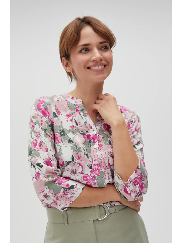 Moodo Ženska majica s cvjetnim uzorkom Moodo