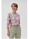 Moodo Ženska majica s cvjetnim uzorkom Moodo