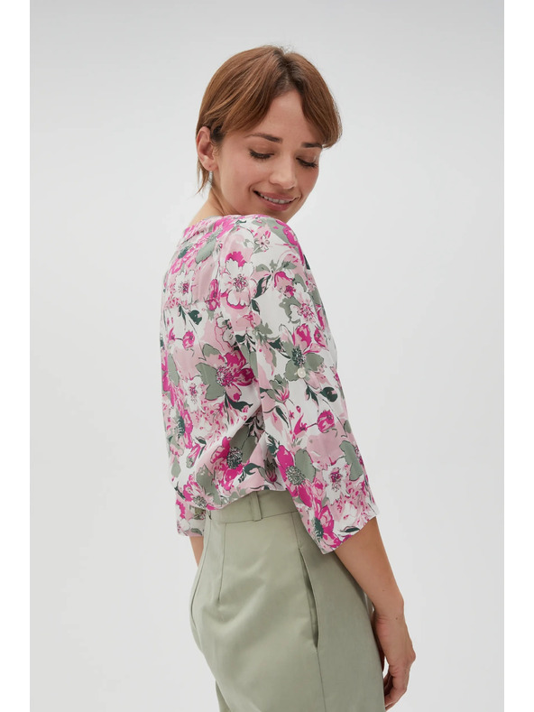 Moodo Ženska majica s cvjetnim uzorkom Moodo