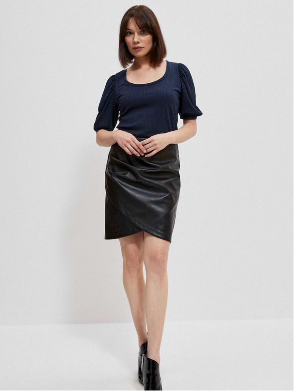 Moodo Moodo tamnoplava ženska bluza