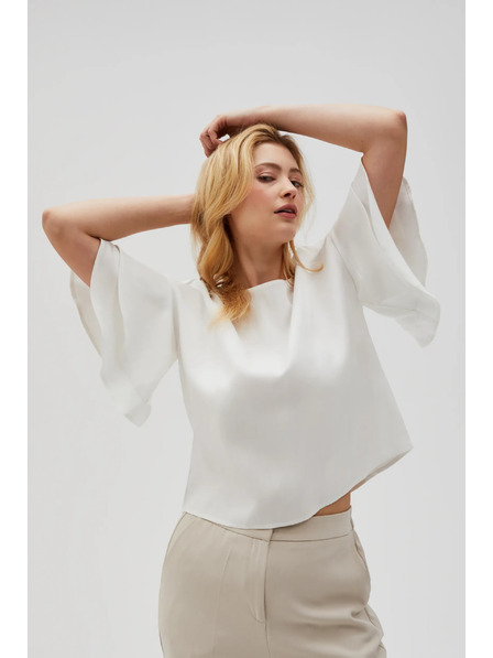 Moodo Ženska majica bijela Moodo