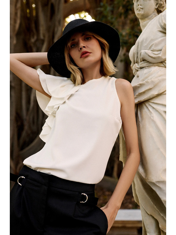 Moodo Ženska majica bijela Moodo