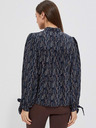 Moodo Tamno plava ženska Moodo bluza s uzorkom