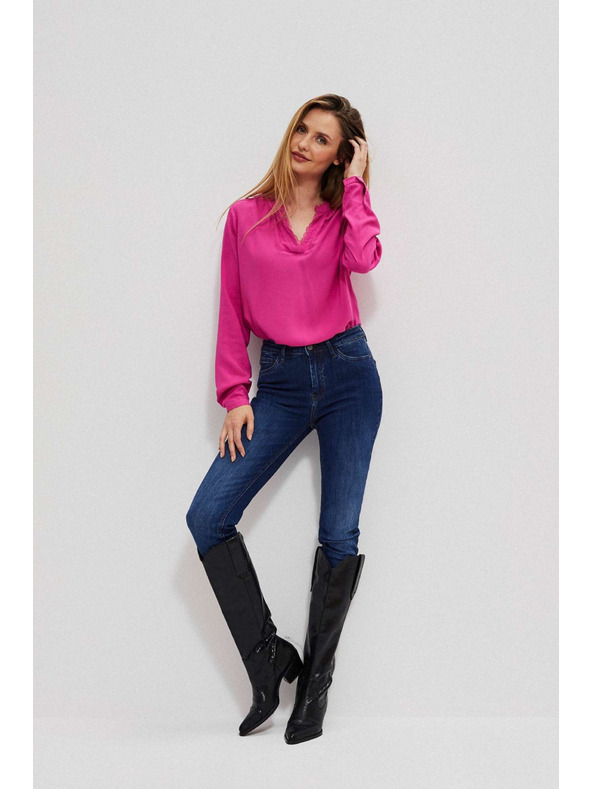 Moodo Moodo roza ženska košulja