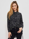 Moodo Crna ženska Moodo košulja s uzorkom