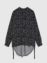 Moodo Crna ženska Moodo košulja s uzorkom