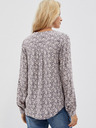 Moodo Bijelo-siva ženska Moodo košulja s uzorkom