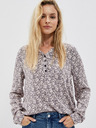 Moodo Bijelo-siva ženska Moodo košulja s uzorkom