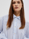 Moodo Moodo bijelo-plava ženska košulja na pruge