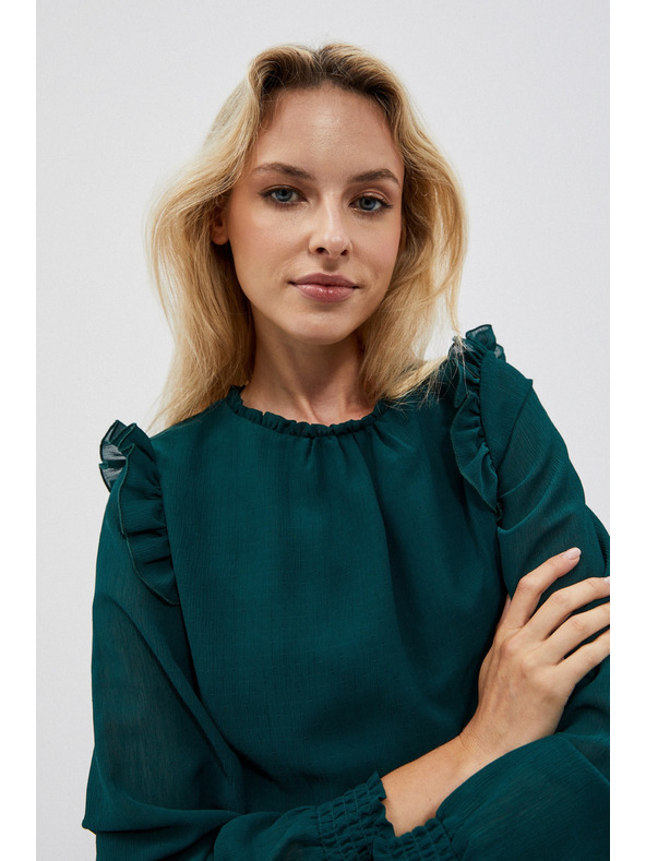 Moodo Zelena ženska bluza Moodo