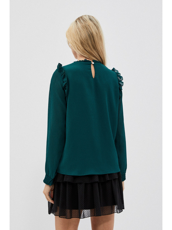Moodo Zelena ženska bluza Moodo