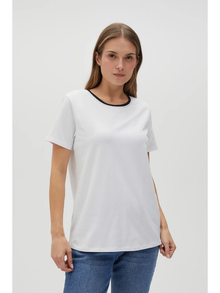 Moodo Bijela ženska majica Moodo