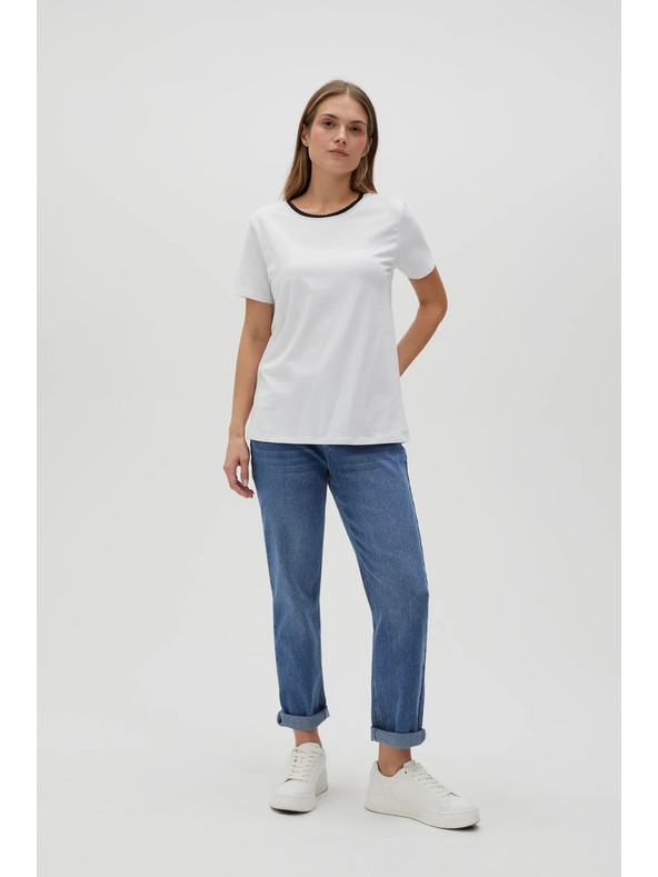 Moodo Bijela ženska majica Moodo