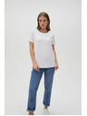Moodo Bijela ženska majica Moodo