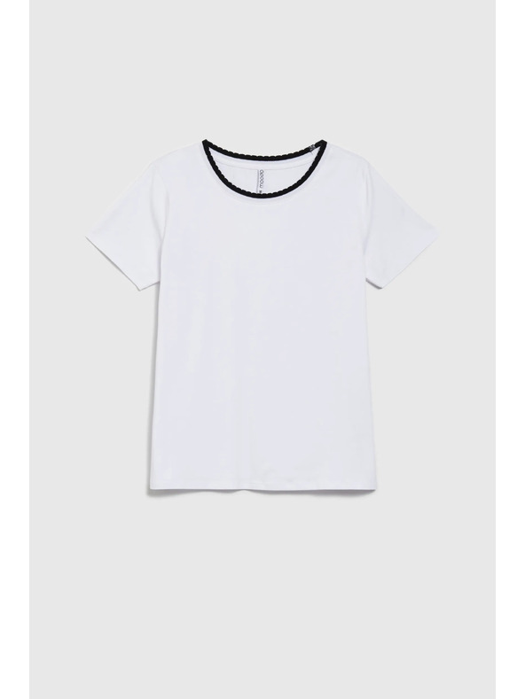 Moodo Bijela ženska majica Moodo