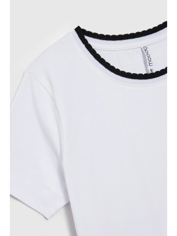 Moodo Bijela ženska majica Moodo