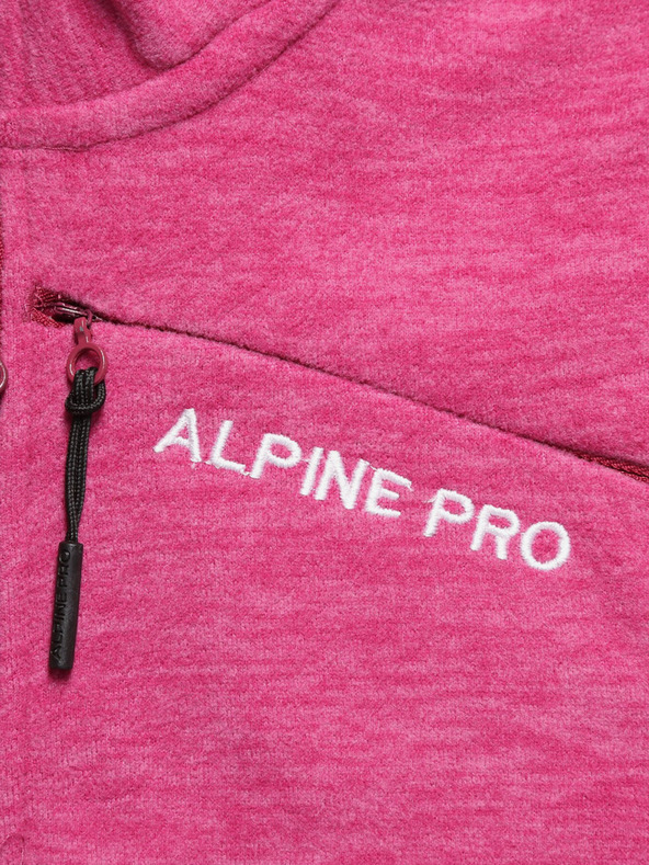 ALPINE PRO Ženska majica ALPINE PRO ORPHANA fuksija crvena