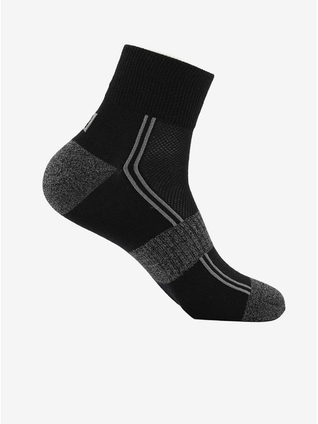 ALPINE PRO Unisex čarape s coolmax tehnologijom ALPINE PRO 3HARE 2 crne