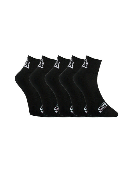 Styx 5PACK Styx gležnjače crne