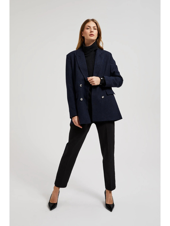 Moodo Moodo tamnoplava ženska jakna