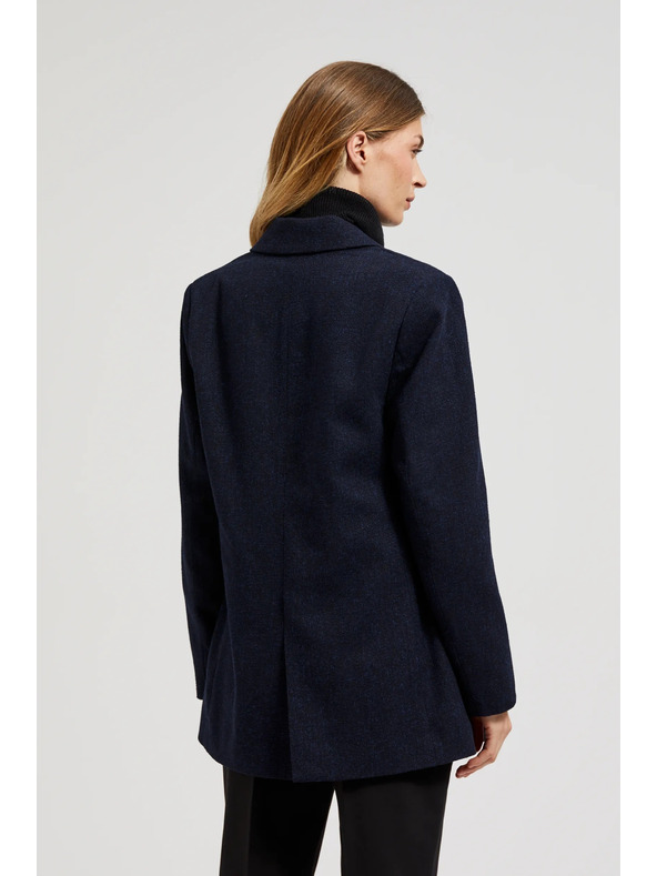 Moodo Moodo tamnoplava ženska jakna