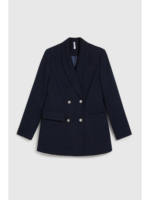 Moodo Moodo tamnoplava ženska jakna