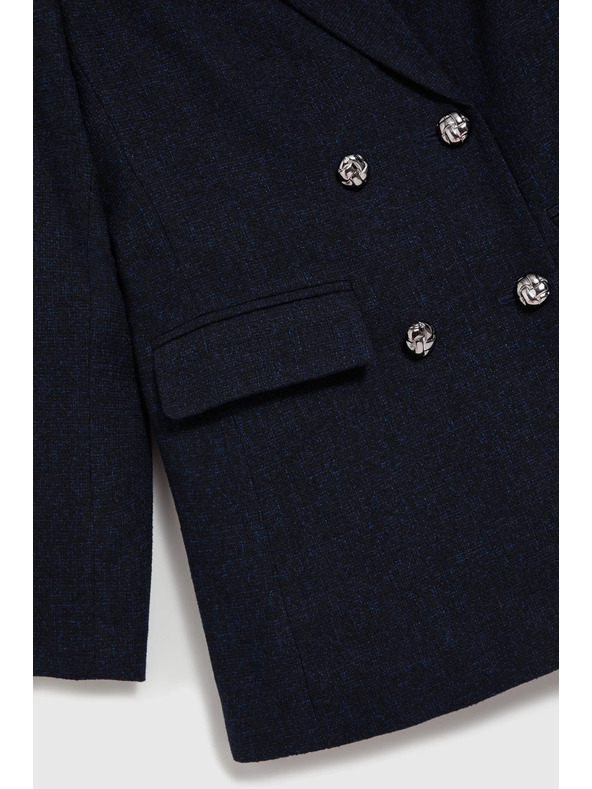 Moodo Moodo tamnoplava ženska jakna