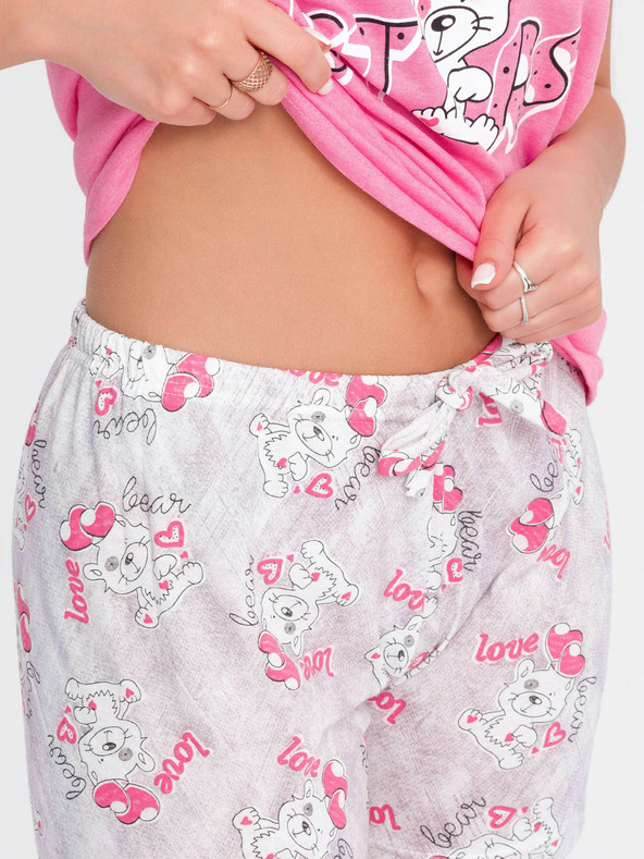 Edoti Ženska pidžama 350ULR - roza EDOTI