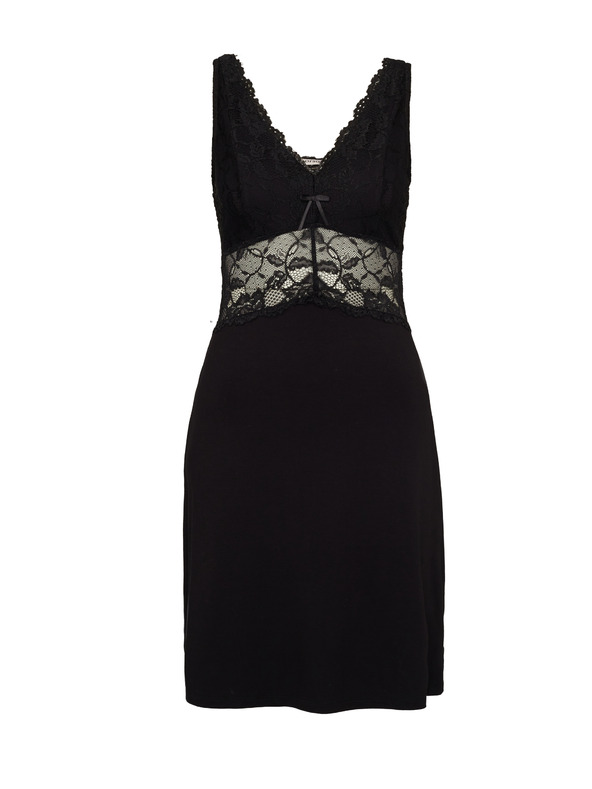 Orsay Crna ženska spavaćica ORSAY