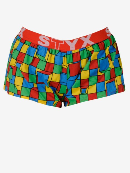 Styx Ženske kratke hlače Styx art sport gumene kocke