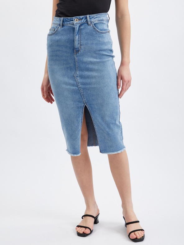 Orsay Plava ženska suknja od trapera ORSAY