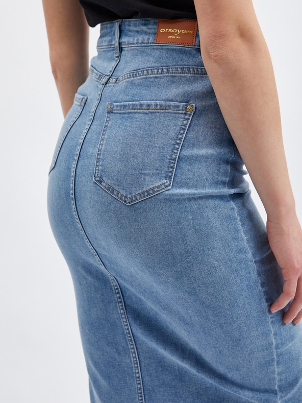 Orsay Plava ženska suknja od trapera ORSAY