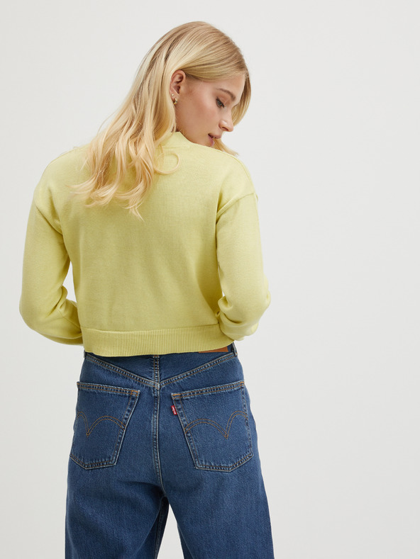 Noisy May Svijetlo zeleni ženski kardigan Noisy May Lil