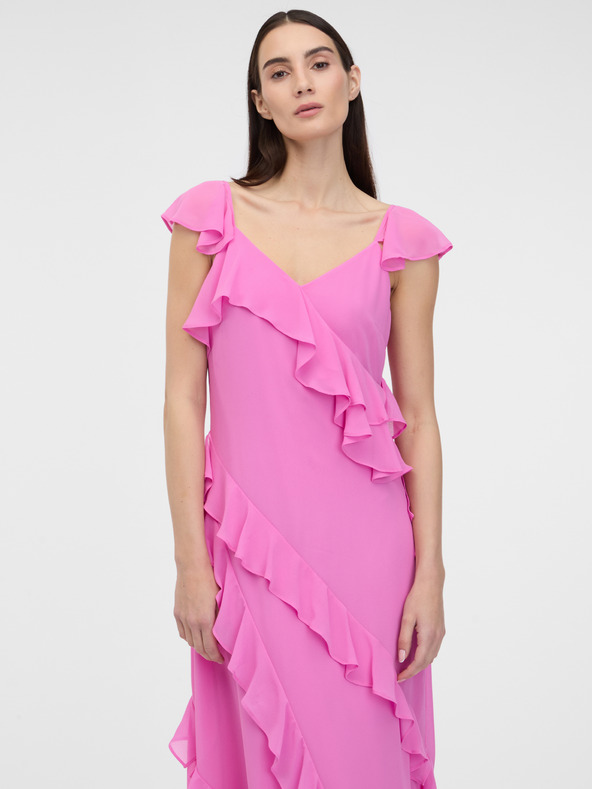 Orsay Roza ženska maxi haljina ORSAY