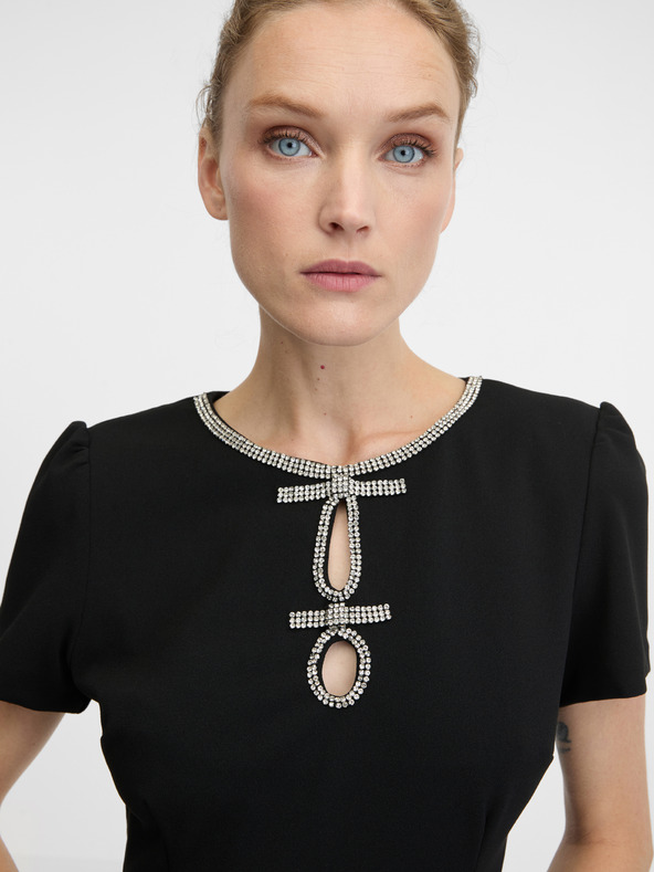 Orsay Crna ženska haljina ORSAY