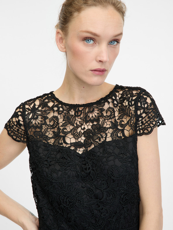 Orsay Crna ženska haljina ORSAY